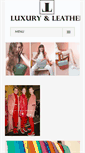 Mobile Screenshot of luxuryleather.it